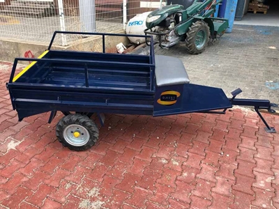 700 Kg Çapa Makinası Römorku - 1