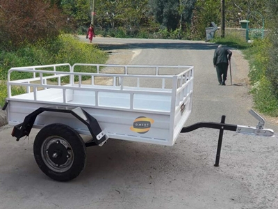700 Kg Çapa Makinası Römorku - 4