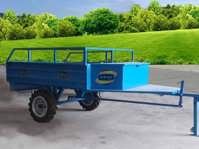 700 Kg Çapa Makinası Römorku - 6