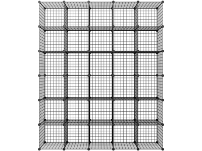 30 Bölmeli Dolap Raf Organizer Gardırop - 2