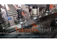 Teknofinsteel Bakır Bara Cnc Kesme Delme Makinesi / Copper Busbar Cnc Cutting Drilling Machine - 3