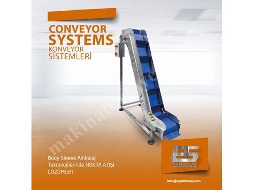 Konveyör Sistemi Sleeve Makinası 