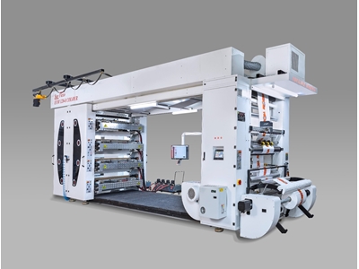 8 Color Stack Type Flexo Printing Machine - 0