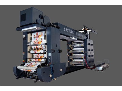 8 Color Stack Type Flexo Printing Machine - 5