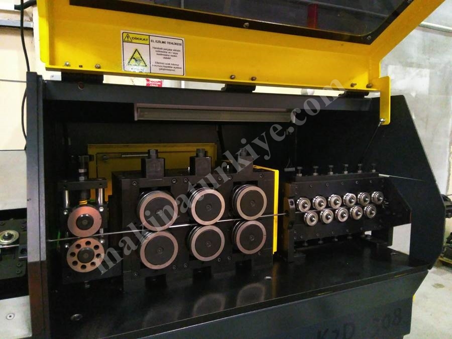 Cnc Tel Bükme Makinası (2 Boyutlu) Ø3mm ~ Ø8mm