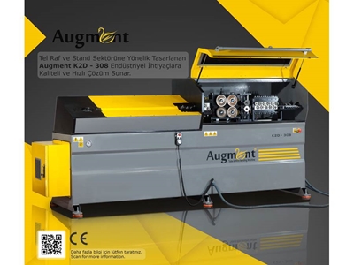 Cnc Tel Bükme Makinası (2 Boyutlu) Ø3mm ~ Ø8mm - 1