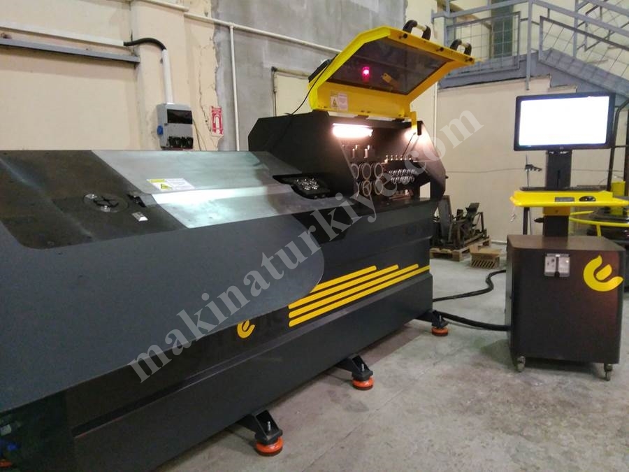 Cnc Tel Bükme Makinası (2 Boyutlu) Ø3mm ~ Ø8mm