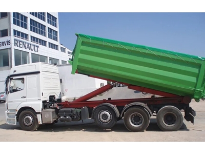 Hooklift Scrap Dump Trailer - 1