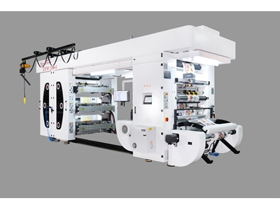 6 Color Stack Type Flexo Printing Machine - 0
