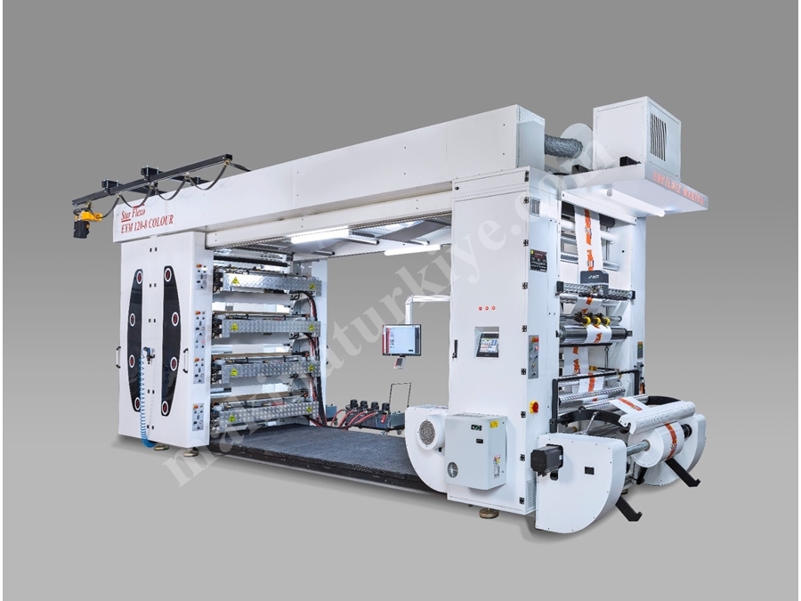 8 Color Stack Type Flexo Printing Machine