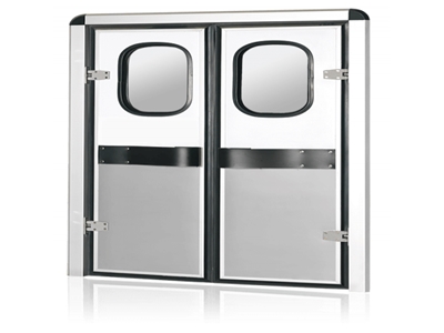 Çift Kanat Flap-Flip Servis Kapı Sistemi - 0