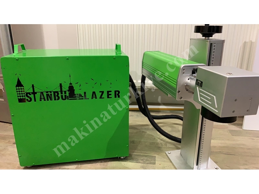 20W Türk Malı Belgeli Fiber Lazer Markalama Makinesi