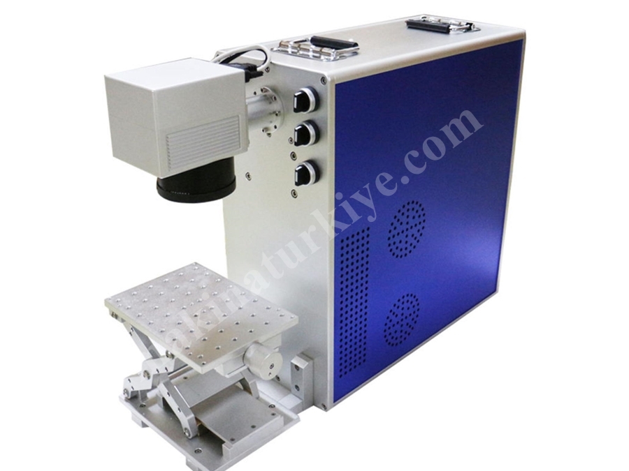 20W Türk Malı Belgeli Fiber Lazer Markalama Makinesi