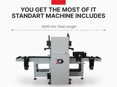 Wooden Aluminium Frames Horizontal Stretch Wrapping Machine - 3