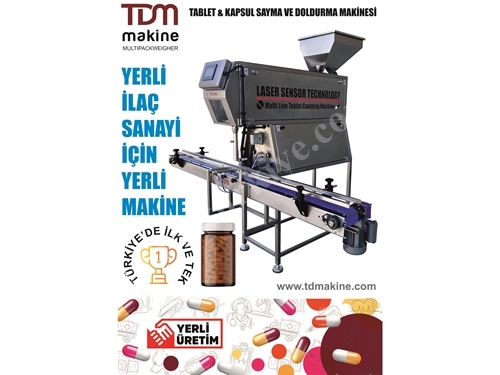 Tablet Sayma Ve Doldurma Makinesi