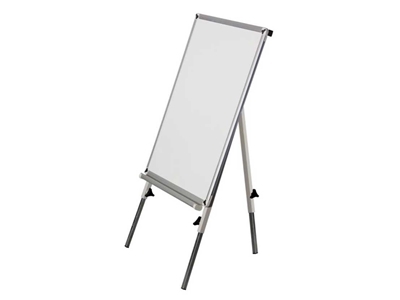 70X100 Flipchartlı Ayaklı Teleskopik Laminant Yazı Tahtası 