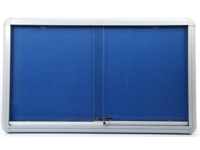 60X90 Camekanlı Kumaşlı Alüminyum Çerçeve Mantar Pano 