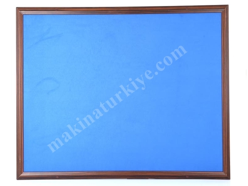 Kumaşlı Alüminyum Çerçeve 90X180 Duvara M. Mantar Pano