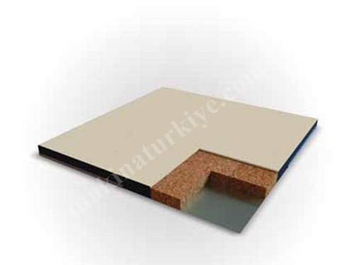 600X600 mm PVC-beschichteter Paneelboden