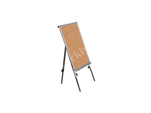 40x55 cm Teleskopik Ayaklı Mantar Pano