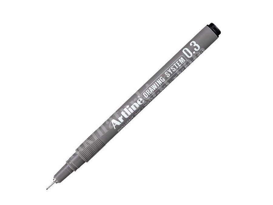 0.3 Mm Siyah Çizim Kalemi