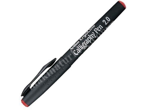 2.0 Mm Kırmızı Kaligrafi Kalemi Ergoline