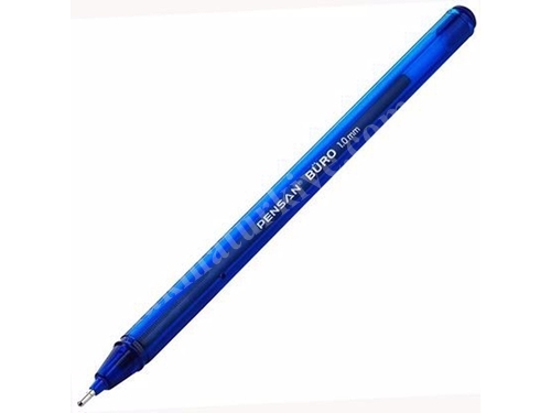 1.0 Mm Mavi Tükenmez Kalem 