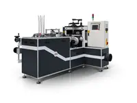 Machine à gobelets en carton par soudage ultrasonique 80 pièces / minute