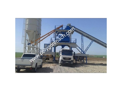 120 M3 Mobil Beton Santrali / 120 M3 Mobile Concrete Batching Plant - 0