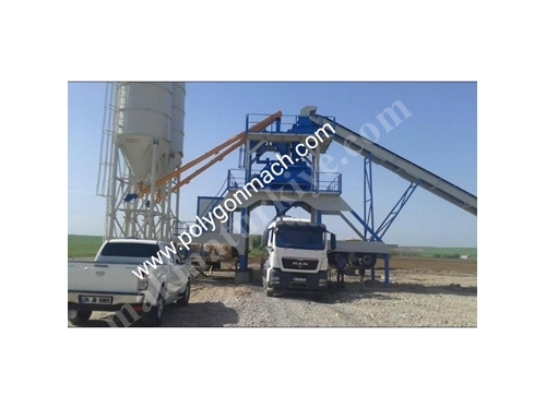120 M3 Mobil Beton Santrali / 120 M3 Mobile Concrete Batching Plant