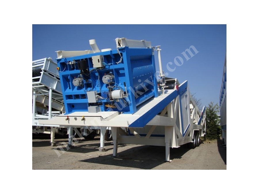 120 M3 Mobil Beton Santrali / 120 M3 Mobile Concrete Batching Plant