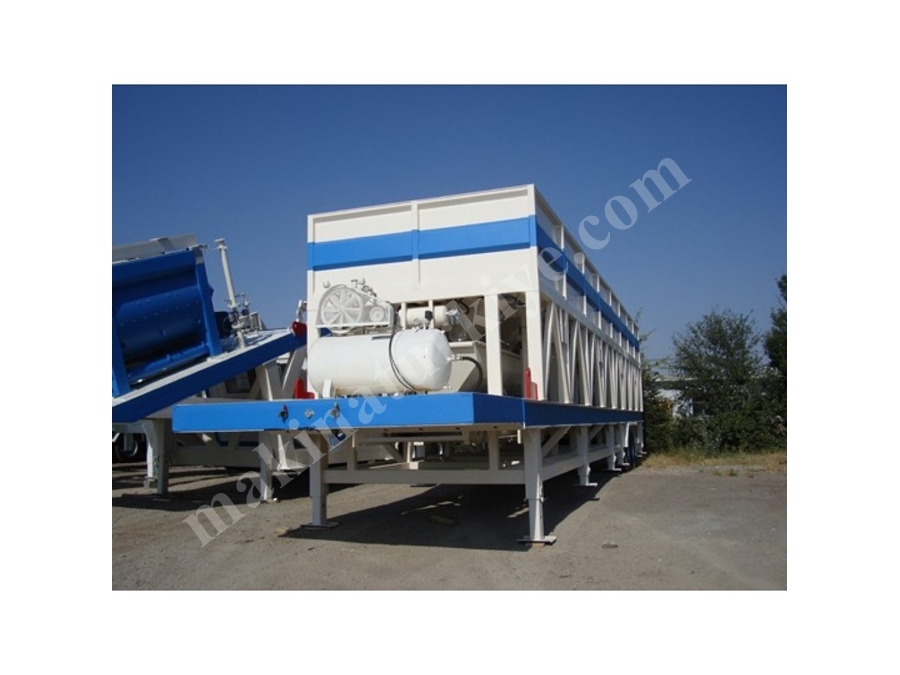 120 M3 Mobil Beton Santrali / 120 M3 Mobile Concrete Batching Plant