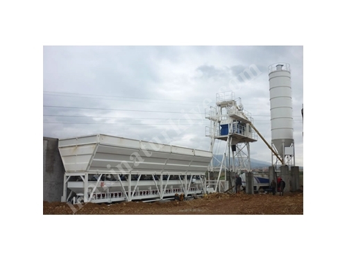 100 M3 Kompakt Beton Santrali / 100 M3 Compact Concrete Batching Plant