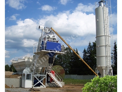 60 M3 Kompakt Beton Santrali / 60 M3 Compact Concrete Batching Plant 