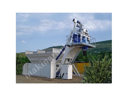 30 M3 Kompakt Beton Santrali / 30 M3 Compact Concrete Batching Plant