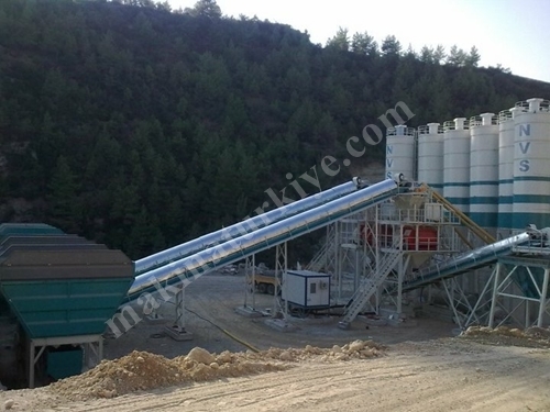 200 M3 Sabit Beton Santrali /  200 M3 Fixed Concrete Batching Plant