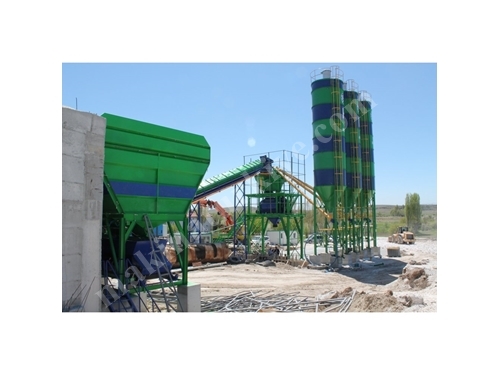 100 M3 Sabit Beton Santrali / 100 M3 Fixed Concrete Batching Plant