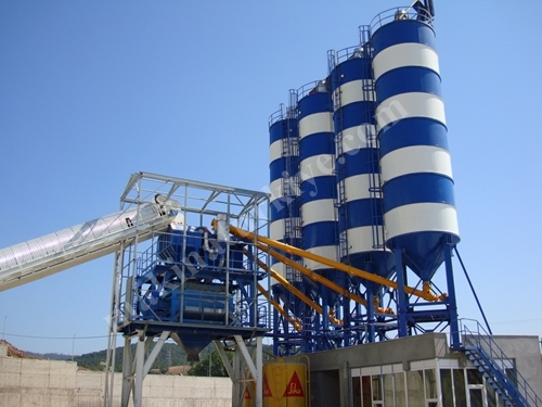 120 M3 Sabit Beton Santrali Psc120 / 120 M3 Fixed Concrete Batching Plant
