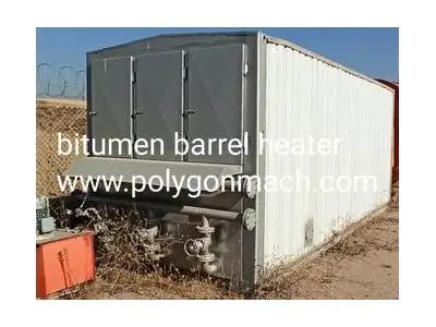 Bitüm Varil Isıtma Sistemi 5TPH / Bitumen Barrel Heating System 5TPH