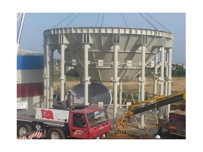 3000 Ton Çimento Silosu / 3000 Ton Cement Silo - 3