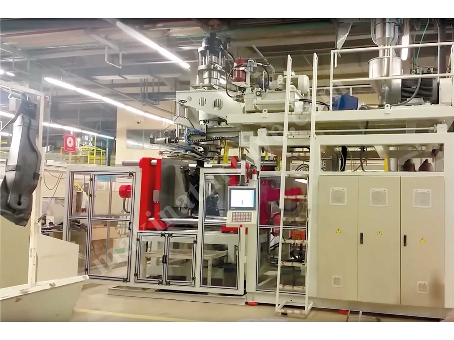 YM CES TX 200 Tek Kafa Plastik Enjeksiyon Şişirme Makinası 