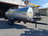 8 Ton Single-Axle Vacuum-Delivery System Pump Water Tanker - 0