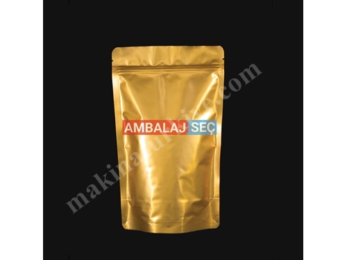 Mat Gold Doypack Ambalaj