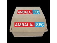 Ambalaj Seç Hamburger Kutusu 