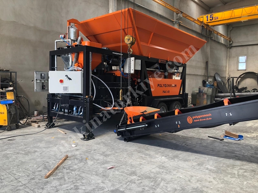45m³ Saat Mobile Şantiye Tipi Kompakt Beton Santrali