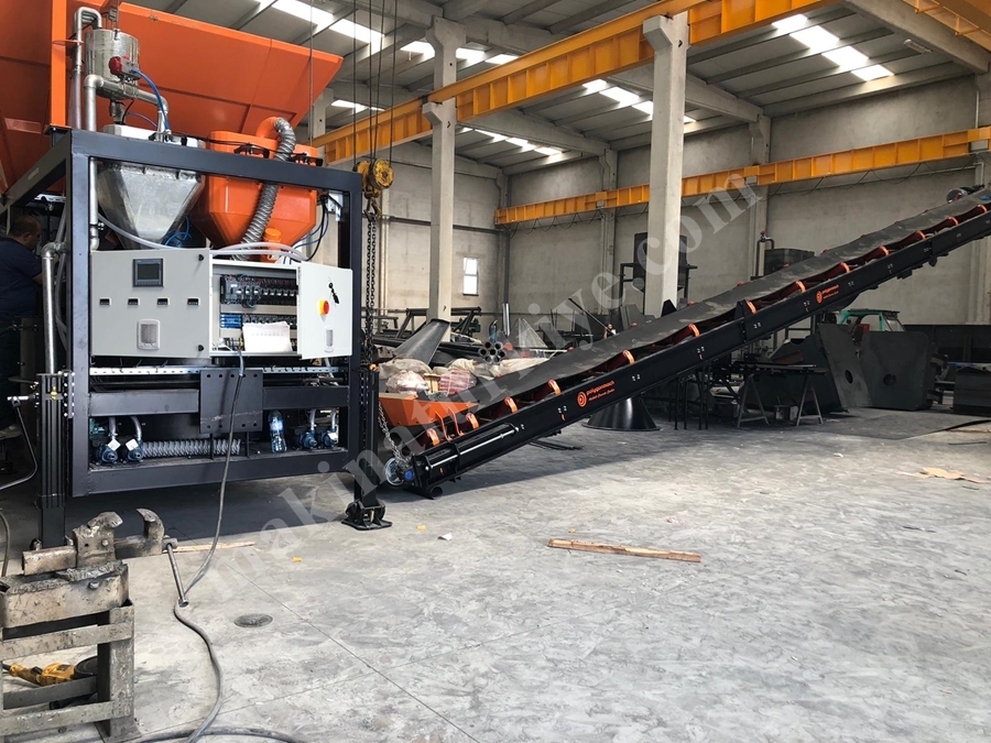 45m³ Saat Mobile Şantiye Tipi Kompakt Beton Santrali