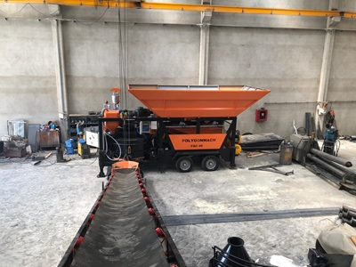 45m³ Saat Mobile Şantiye Tipi Kompakt Beton Santrali - 5
