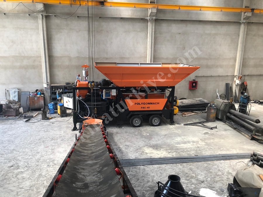 45m³ Saat Mobile Şantiye Tipi Kompakt Beton Santrali