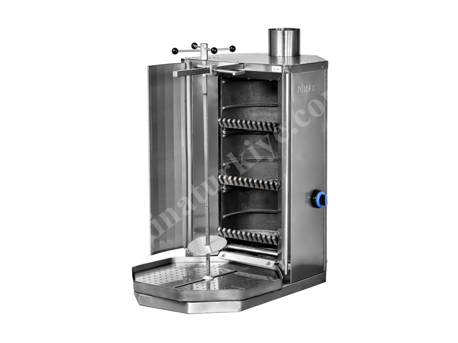 M077-K3 Kömürlü Dökümlü Döner Makinası