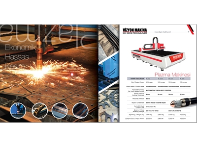1500x3000 mm Plazma Kesim Makinası - 3